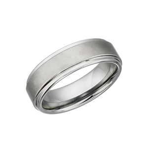 Tungsten Carbide Ring with Matte Finish